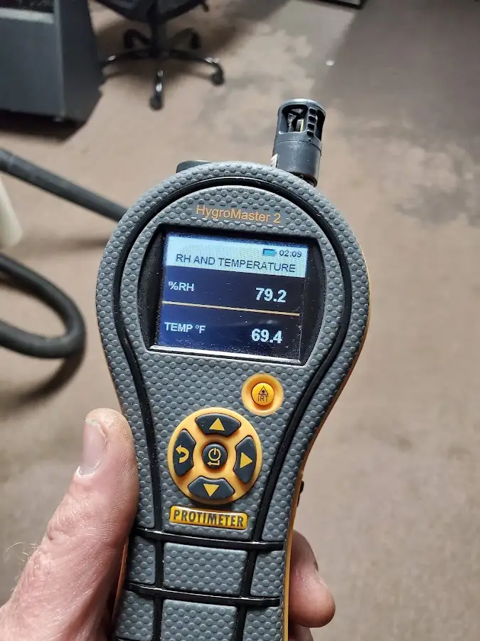 Moisture meter humidity assessment for Fire & Smoke Damage Restoration in Macclenny